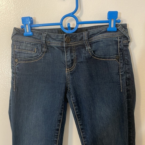 bebe denim blue jeans pants skinny size 26 - Picture 3 of 10